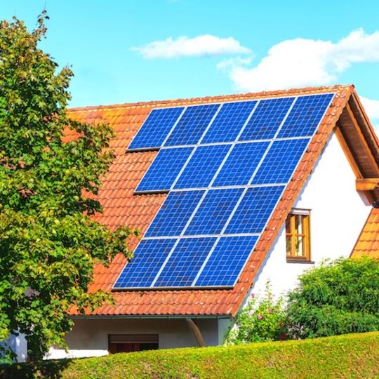 Photovoltaik Anlage Hausdach